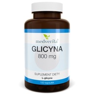 Medverita Glicyna L-glicyna 800 mg 100 kapsułek