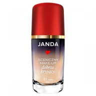 Janda Podkład kryjący 01 jasny beż 30 ml sceniczny make-up