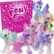 SADA FIGÚROK MY LITTLE PONY KRÁĽOVSKÝ GALA KOLEKCIA PONÍKOV DOPLNKY F2031