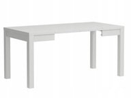 Stół rozkładany Biały 100x100+3x50-250 cm