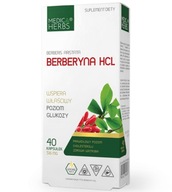 Medica Herbs BERBERYNA HCL Cukrovka Chudnutie Lymská borelióza