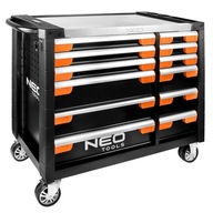 Dielenská skrinka Neo Tools Pro čierno-oranžová