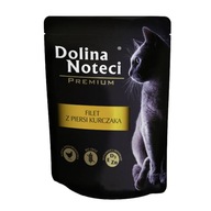 DOLINA NOTECI PREMIUM Karma mokra dla KOTA Filet z KURCZAKA BEZ ZBÓŻ 85G