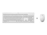 HP Zestaw bezprzewodowej myszy i klawiatury 230 - biały 3L1F0AA