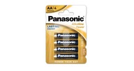 PANASONIC ALKALINE POWER BATERIA AA 4 SZT BLISTER