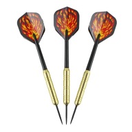 Набір дротиків з латуні MASTER Plated Brass Dart Set 3 шт. - сталь 21г