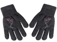Teplé hrubé rukavice M16 zateplené 6-8 rokov