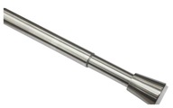 GARDINIA Napínacia záclonová tyč, Výsuvná, Oceľ Ø 23/26 mm, Dĺžka 60 – 100 cm
