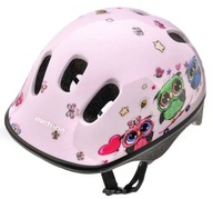 METEOR Kask Rowerowy Regulowany Dziewczęcy 48-52cm