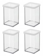 ROTHO 4 DB ÉTELTÁROLÓ EDÉNY FEHÉR