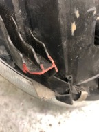 light left front lens MERCEDES W211 LIFT 162591-00