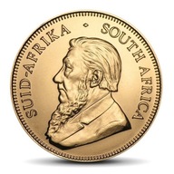 Moneta inwestycyjna Krugerrand 1/2 uncj złota MIESZANE LATA moneta w kapslu