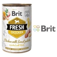 Brit Fresh Chicken with Sweet Potato 400g - 24H