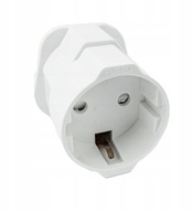 Adaptér Smart-Tel XD-501-E UK - EU biely