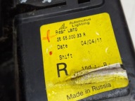 light rear right 265500033R DACIA DUSTER and 2010