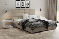 łóżko sypialniane tapicerowane VIGO 180x200 PANELE