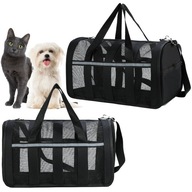 PETSTORY Transporter torba dla kota i małego psa M 42*25*22cm