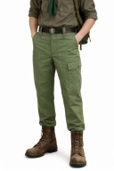 ÚJ Katonai Cserkésznadrág OLIVE szerződéses UK cargo 72/68