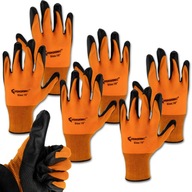 Rękawice robocze ochronne rękawiczki ogrodowe rozmiar 10-L mocne 3 pary