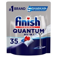 Finish Quantum All in 1 kapsule do umývačky Powerball tablety 35ks fresh