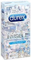 Durex Invisible Emoji tenké kondómy pre väčšiu blízkosť 10 ks