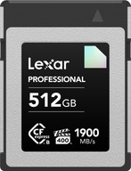 Pamäťová karta CompactFlash Lexar Pro Diamond 512 GB