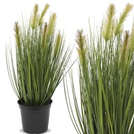 Sztuczna trawa pampasowa roślina w doniczce fejka 57cm