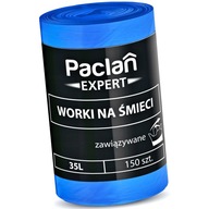 Worki na Śmieci PACLAN EXPERT z Uszami 35L 150 szt