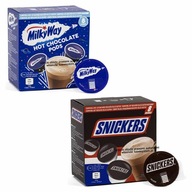 Dolce Gusto Kapsułki Czekolada Kakao MilkyWay Snickers Najlepsze smaki