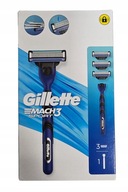 Gillette Mach 3 SPORT RĄCZKA + 3 wkłady do maszynek 3+1 Maszynki do golenia