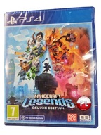 MINECRAFT LEGENDS DELUXE EDITION PL PS4 PO POLSKU NOWA W FOLII