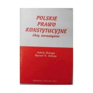 Polskie prawo konstytucyjne akty normatywne -