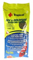 TROPICAL KOI & GOLDFISH SPIRULINA STICKS 50L