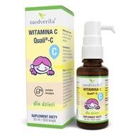 Medverita Vitamín C Quali-C kvapky pre deti 30