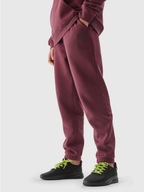 Nohavice 4F chlapčenské teplákové športové fialové r 152