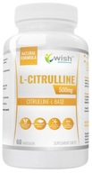 Wish L-citrulín 60 kaps.Budowa svalov Lepšia regenerácia Tréningové čerpadlo