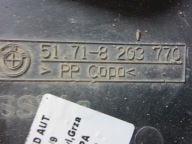 BMW E46 sedan mudguard right rear. cover 8203770