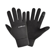 Męskie rękawiczki zimowe Termiczna podszewka z polaru Outdoor Cold XL Czarny pełny palec