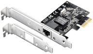 Karta sieciowa wewnętrzna PCI-E 1GB RJ45 low profile NISKI ŚLEDŹ Realtek