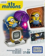 MEGA BLOKS MINI MINIONS KOCKY Silly TV 26 PCS CNF47