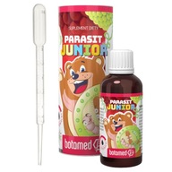 B&M PARASIT Junior Pasożyty Owsiki Robaki 50ml + GRATIS PIPETA