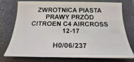otoč čepu pravý předek CITROEN C4 AIRCROSS