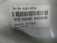 VOLVO V90 II cover SLUPKA boot left rear part rear left