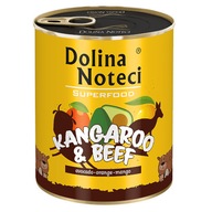 DOLINA NOTECI SUPERFOOD KANGUR I WOŁOWINA 800g