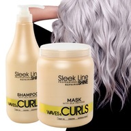 STAPIZ Waves&Curls Šampón + maska pre kučeravé vlnité vlasy 1000ml