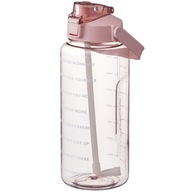 Veľká športová fľaša na vodu TELOCVIČŇA BIDON S ODMERKOU BEZ BPA 2000ml