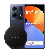 Smartfon INFINIX NOTE 30 PRO 8 GB / 256 GB czarny +ŁAD. INDUKCYJNA GRATIS