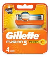 Wkłady do maszynki Gillette Fusion5 Power 4 sztuki
