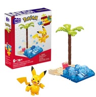 MEGA CONSTRUX KLOCKI POKEMON PIKACHU NA PLAŻY 79 elmentów