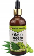 OLEJEK NEEM NIERAFINOWANY NATURALNY TŁOCZONY NA ZIMNO 100ml DO CIAŁA/OGRODU